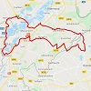 Lekke Tube route Drielandenomloop /  Drielandenomloop 