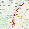Lekke Tube route Maastricht Aachen Airport route /  Maastricht Aachen Airport route 